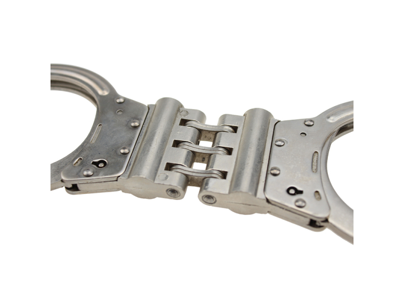 Nickel plated carbon steel handcuffs HC0212